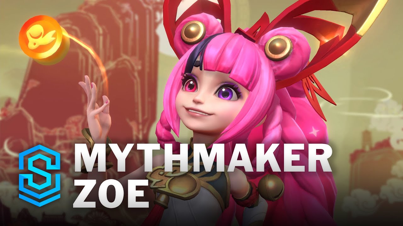 Mythmaker Zoe Wild Rift Skin Spotlight - YouTube