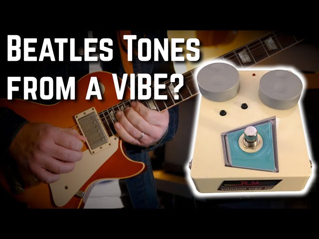 Roger Mayer Voodoo Vibe TC Demo - YouTube