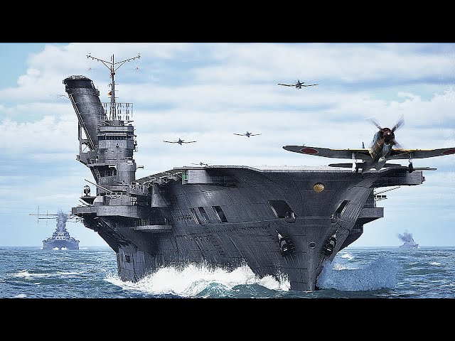 With commentary] The aircraft carrier 