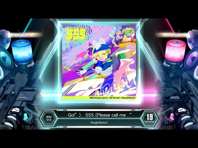 SDVX] 555 (Please call me “Go! Go! Go!”) [MXM 19] (譜面確認) - YouTube