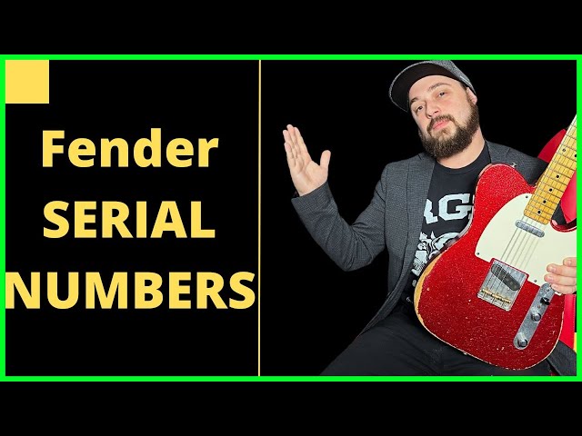 How to Date Fender Guitar By Serial Number - YouTube