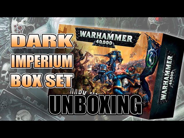 8th Edition 40k's Dark Imperium Starter Unboxing - YouTube