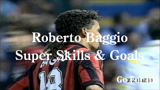 Roberto Baggio - AC Milan - Super Skills , Super Goals HD