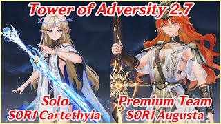 2.7 TOA Hazard Tower - S0R1 Cartethyia Solo x S0R1 Augusta Premium