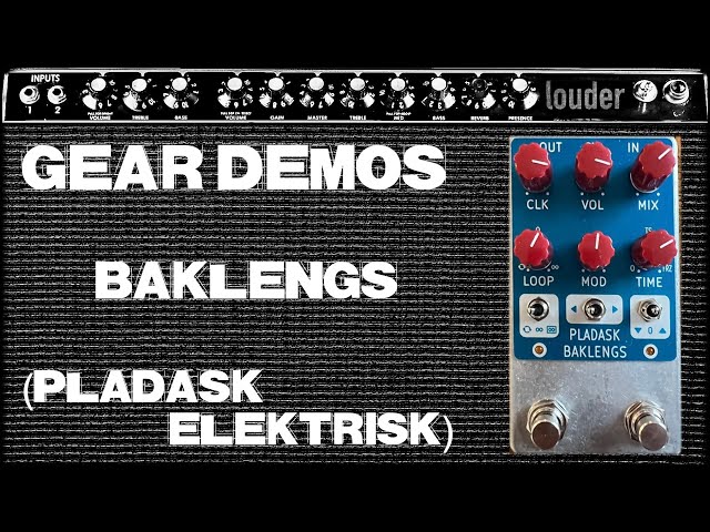 Pladask Elektrisk // Baklengs // Demo (no talking) - YouTube