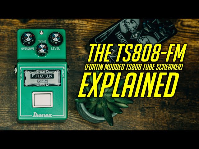 The TS808-FM Explained - Fortin Modded TS808 Tube Screamer - YouTube