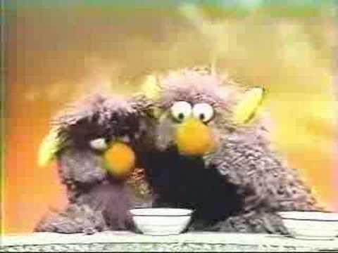 Classic Sesame Street - The 2-headed Monster on manners - YouTube