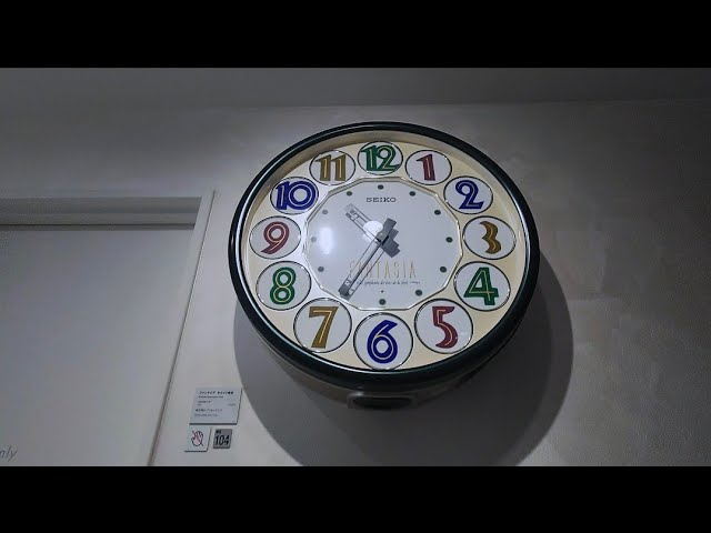 からくり時計]SEIKO セイコーファンタジア(RE540M)午前10:35(♪さんぽ