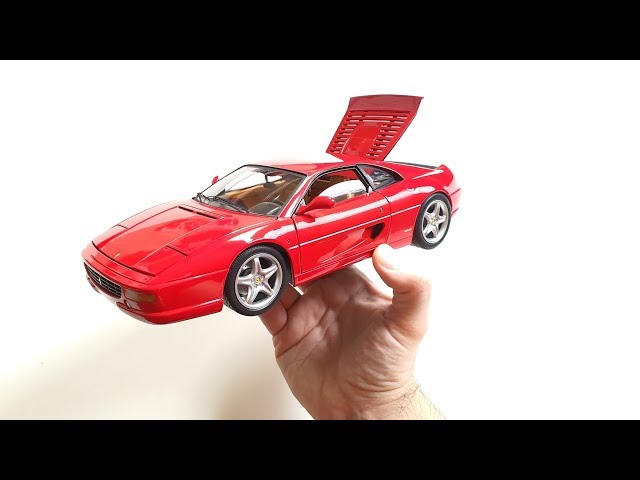 Ferrari F355 Hotwheels Elite 1:18 model car - YouTube