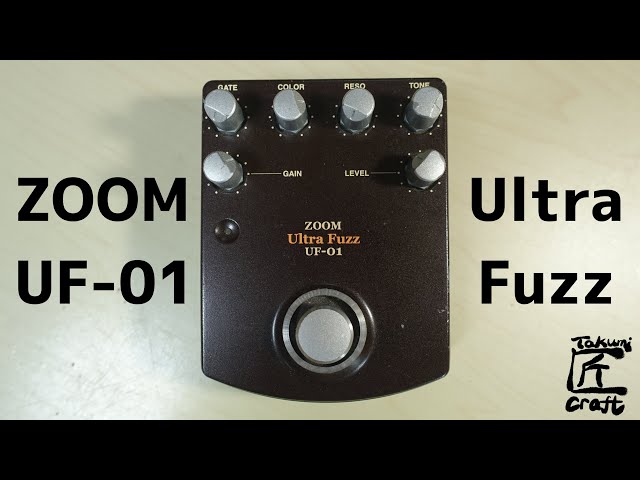 Zoom UF-01 Ultra Fuzz - YouTube