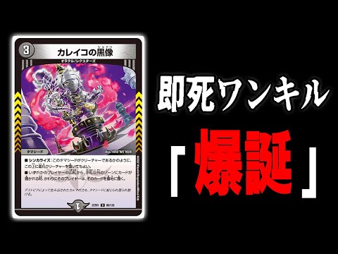 絶望】即死コンボ＆極悪メタ「カレイコの黒像」用いたワンショット