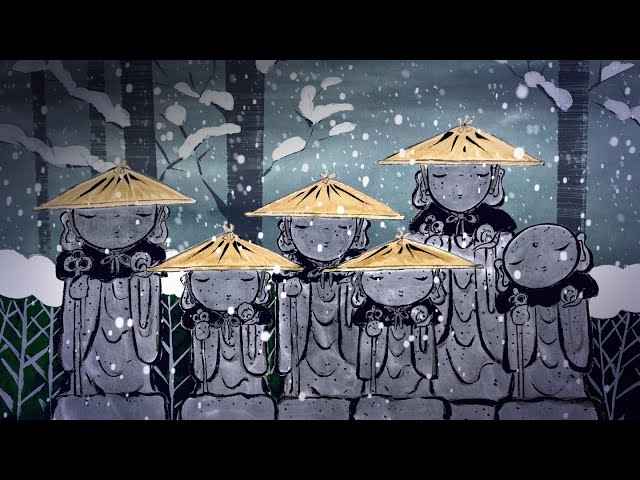 7-1 笠地蔵 【むかしばなしのおへや～伝えたい日本昔話～】 - YouTube