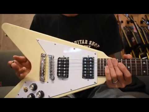 Outlet/Bacchus BFV-Mini OWH＆CAR&BLK@guitarshoptantan - YouTube