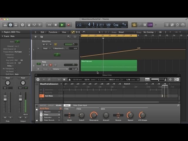 Using Maschine 2 as a plug-in in a DAW (Live and Logic