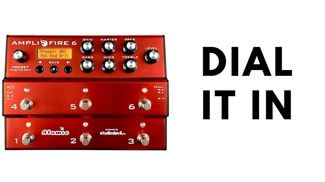 Atomic Amplifire AC30 Model - Dial It In - YouTube