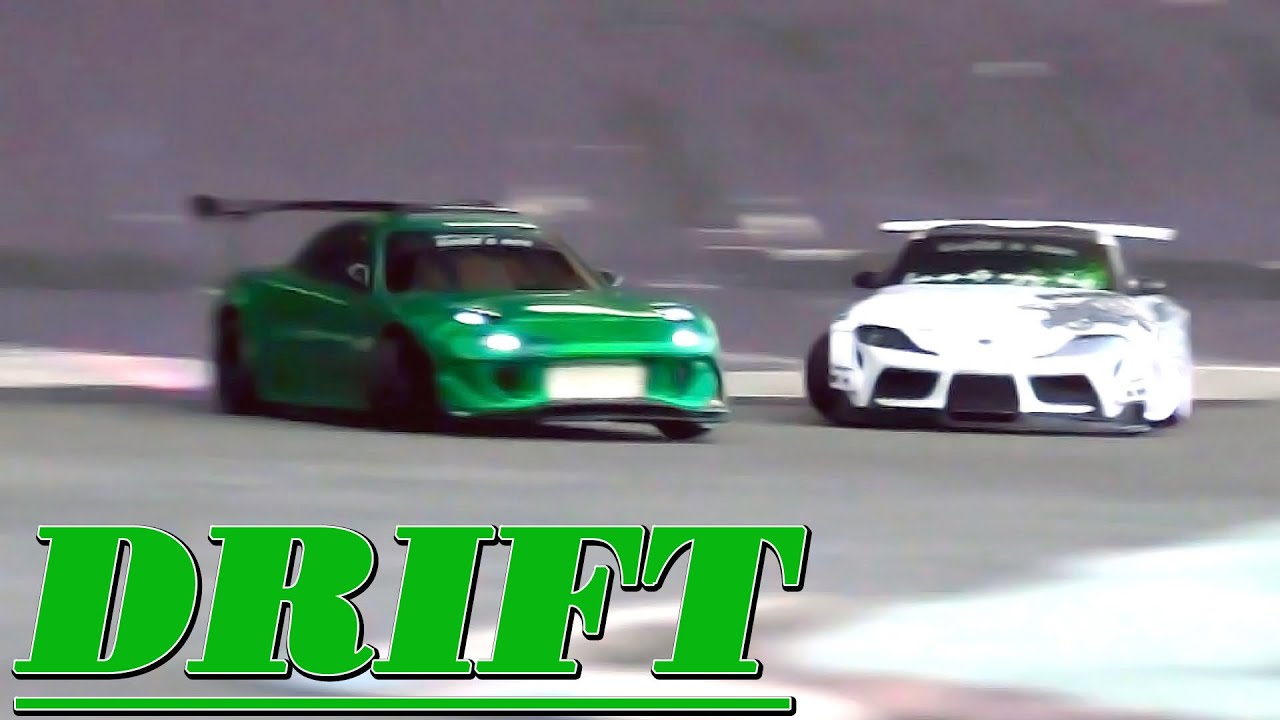 A90スープラ RX-7/FD3S【研究用動画】 ラジドリ ラジコン ドリフト