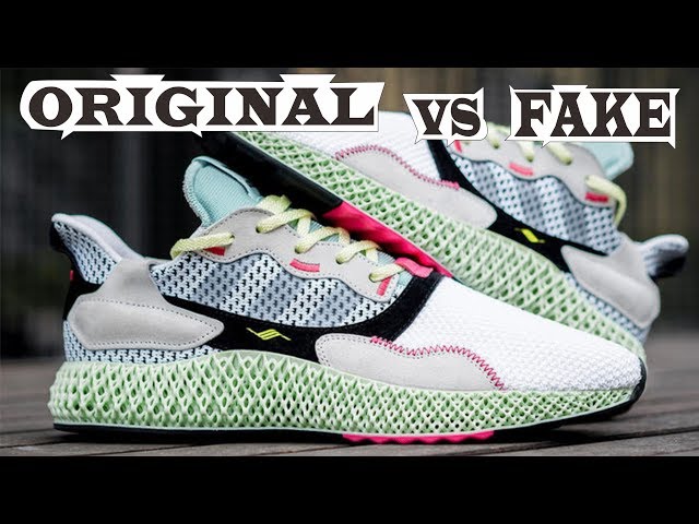 Adidas Futurecraft ZX 4000 4D Original & Fake - YouTube