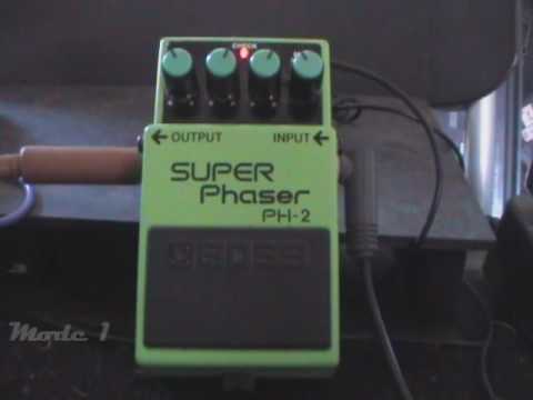 BOSS PH-2 SUPER Phaser Video Demo - YouTube