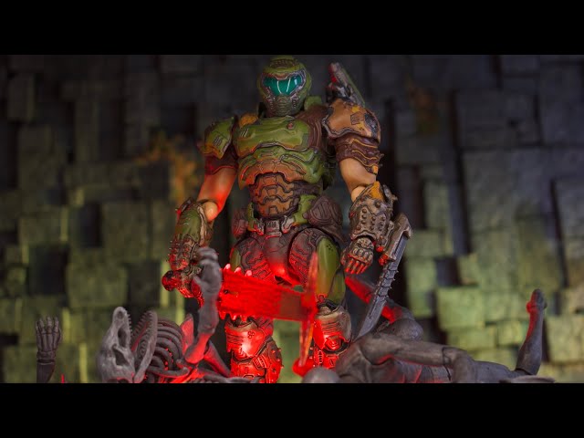 Figma SP-140 Doom Eternal Doom Slayer (DoomGuy) Review - YouTube