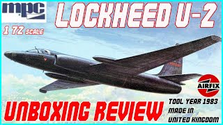 MPC 1/72 LOCKHEED U-2 DRAGON LADY UNBOXING REVIEW - YouTube