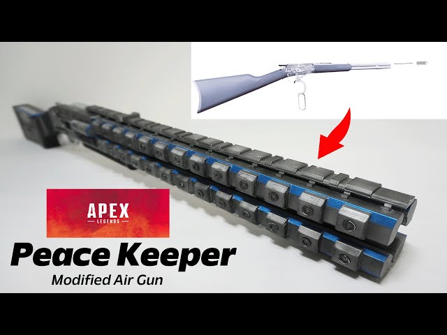 Apex Legends】エアガン改造してピースキーパー作ってみた - I