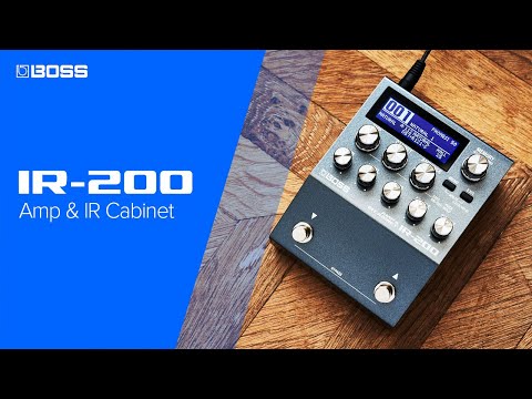Introducing BOSS IR-200 Amp & IR Cabinet - YouTube