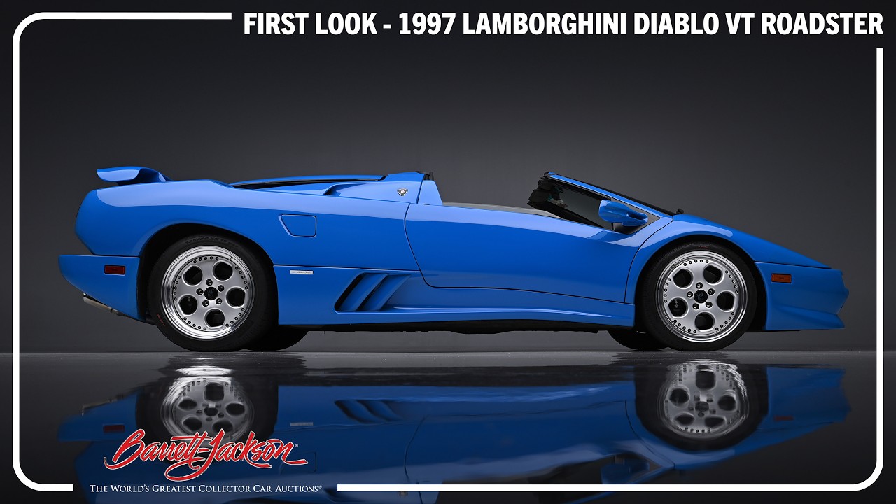 FIRST LOOK - Donald J. Trump's 1997 Lamborghini Diablo VT