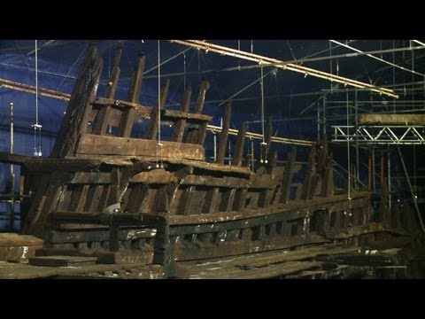 Treasures from England's Mary Rose ship resurface - YouTube