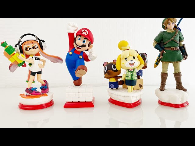 NintendoTokyoスタチューフィギュアを開封してみた - YouTube