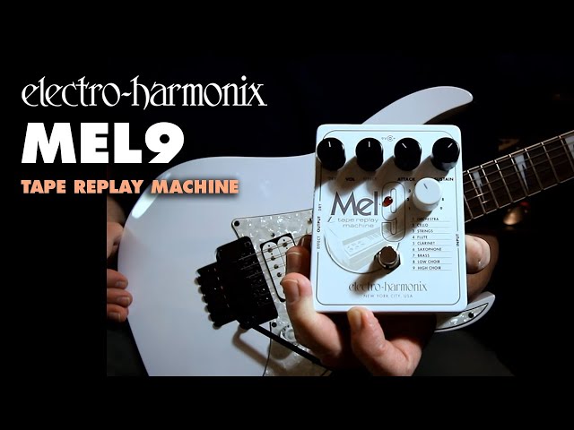 Electro-Harmonix MEL9 Tape Replay Machine (EHX Pedal Demo by Bill