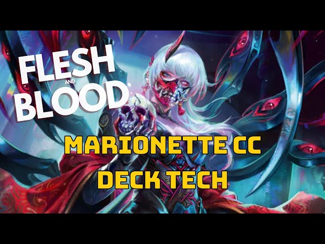 Flesh & Blood: ARAKNI MARIONETTE DECK TECH - YouTube