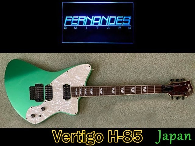 Fernandes Vertigo H - 85 (Japan) - YouTube