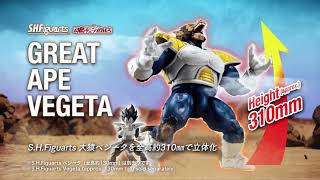 S.H.Figuarts 最大級の巨体！大猿ベジータの可動フィギュア化ついに