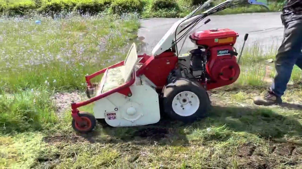 確認動画】OREC オーレック HR661A ハンマーナイフ ローター モア 自走