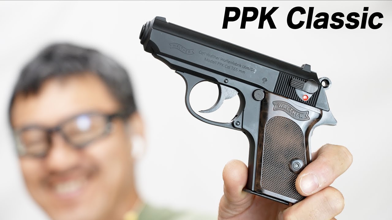 Maruzen Walther PPK Classic Gas Blowback Reissue of Popular