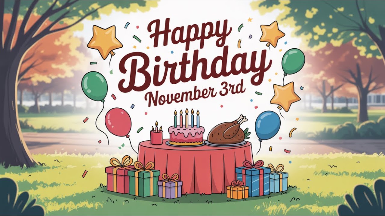 Happy Birthday 狂三 PR+ Happy Birthday November 3rd | Celebration