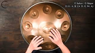 MASH handpan. 9音 Sabye D ・ D メジャー [D/ G A B C# D E F# A