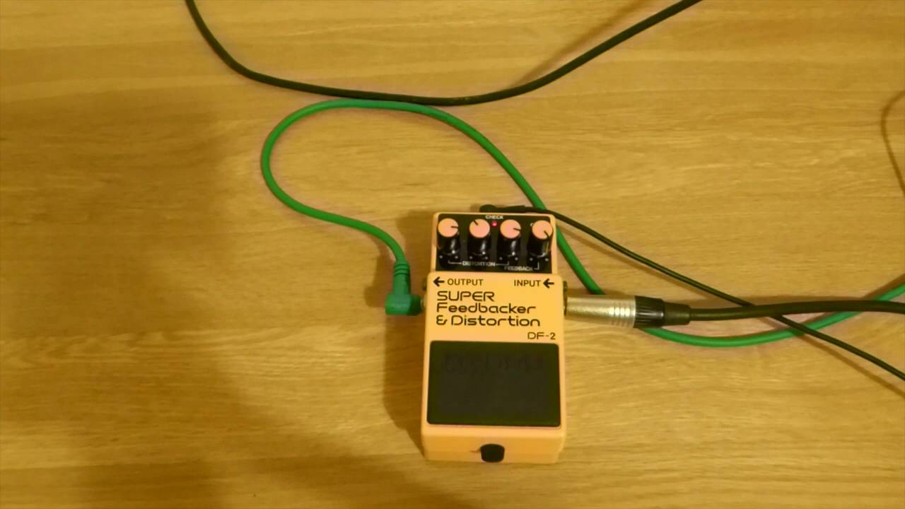 Boss DF-2 Super Feedbacker & Distortion (Bass) - YouTube