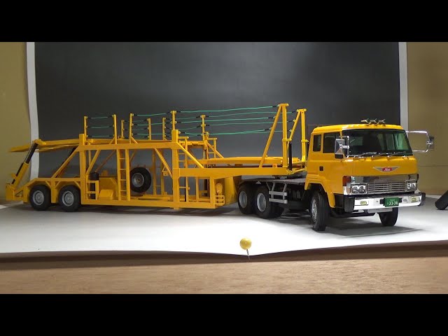 T-GARAGE店長が組んでみたレビュー フジミ(旧ミツワ) 1/24 日野