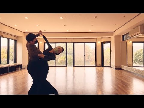 練習風景】Waltz 2021.12.7 社交ダンス@奈良 学園前 梨風庵 - YouTube