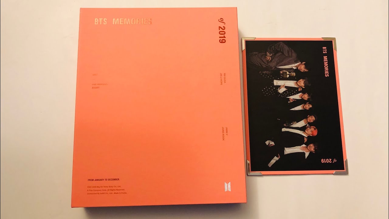 ✨ UNBOXING ✨ BTS - MEMORIES OF 2019 (DVD + photobook with