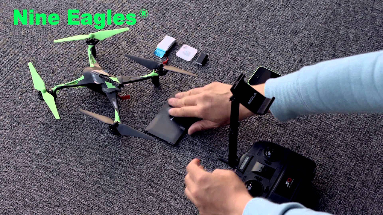 Nine Eagles - Galaxy Visitor 6 WiFi FPV - Review and Flight - YouTube