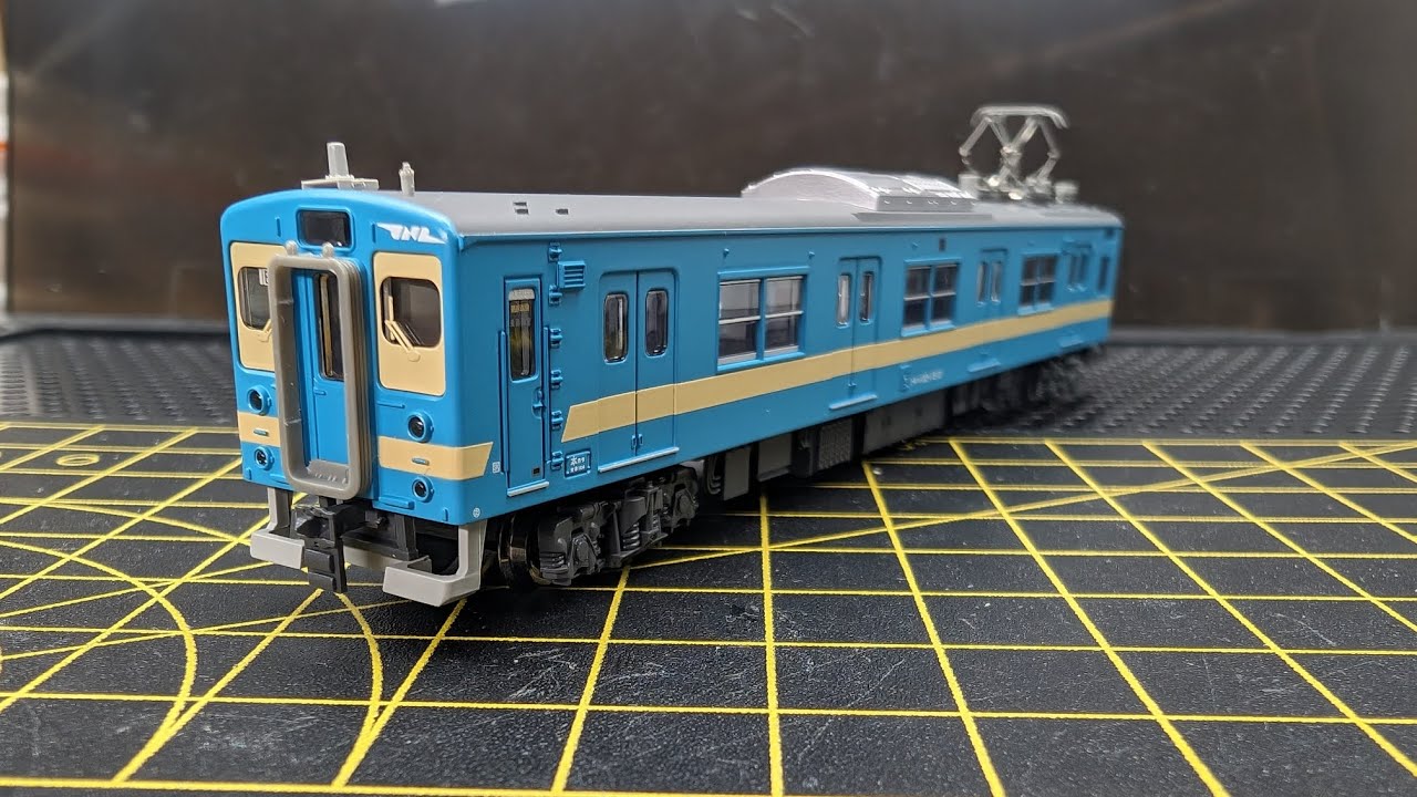 JR九州 103系1500番台 3両編成復活国鉄色 マイクロエース製 - YouTube