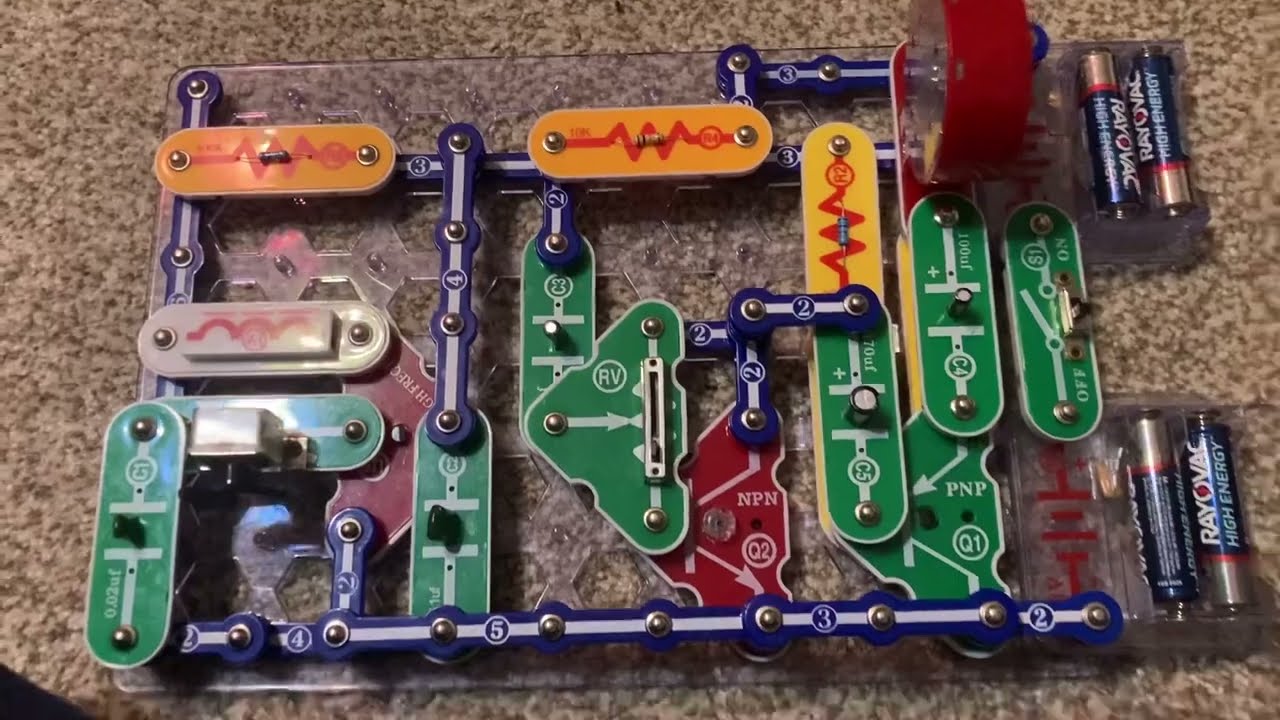 Snap Circuits Extreme SC-750: Projects 280-305 - YouTube