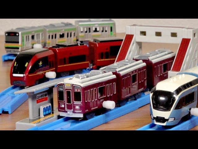 阪急電車のクオリティが凄い！カプセルプラレール わくわく乗り継ぎ