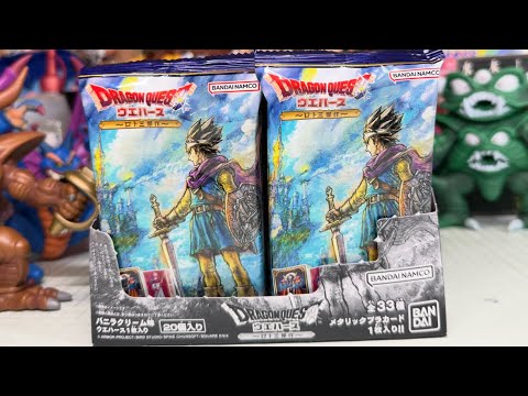 Dragon Quest Wafers Roto Trilogy, 33 Types, Unboxing Review [BOX