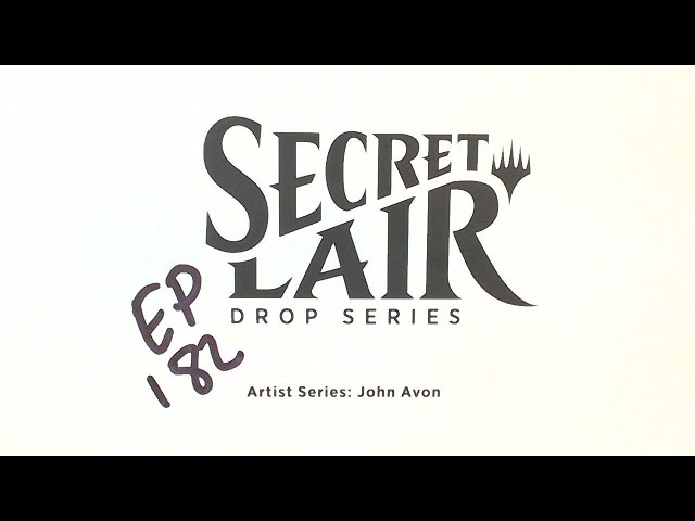 Artist Series: John Avon - Secret Lair Sunday 182 #SLD #mtg