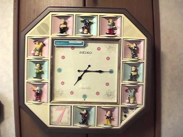 SEIKO fantasia からくり時計 ファンタジア - YouTube