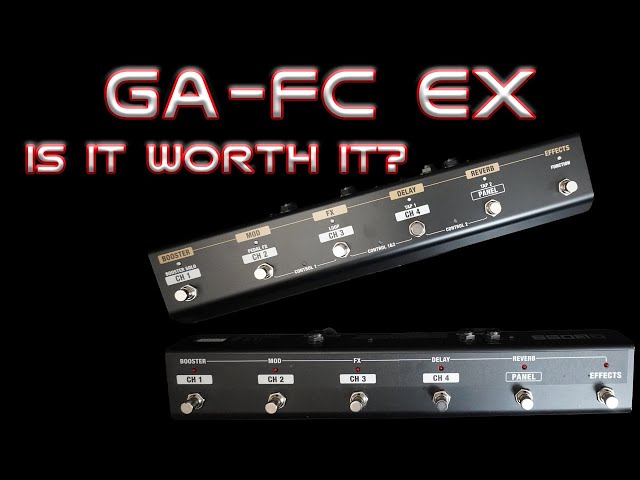 How To Use The Boss GA-FC EX and GA-FC Tutorial - YouTube