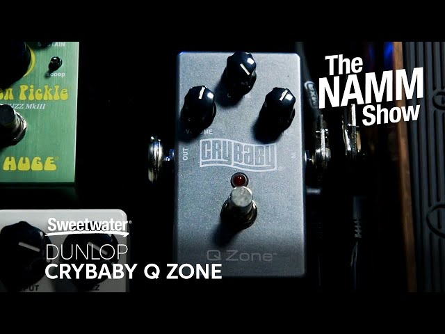 Dunlop Cry Baby Q Zone Fixed-wah Pedal at Winter NAMM 2020 - YouTube